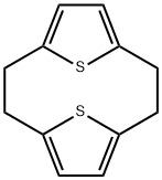 13,14-Dithiatricyclo[8.2.1.14,7]tetradeca-4,6,10,12-tetraene Struktur