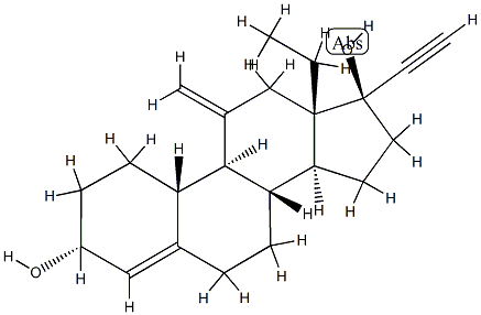 Desogestrel Related Compound (3-alpha-Hydroxy Desogestrel) Struktur