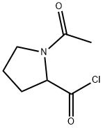 2-Pyrrolidinecarbonylchloride,1-acetyl-(9CI) Struktur