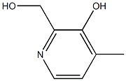 2-Pyridinemethanol,3-hydroxy-4-methyl-(9CI) Struktur