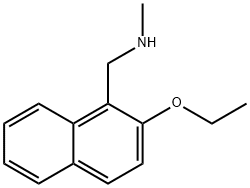 1-Naphthalenemethanamine,2-ethoxy-N-methyl-(9CI) Struktur