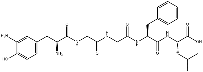 enkephalin-Leu, NH2(3)- Struktur