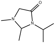 4-Imidazolidinone,1,2-dimethyl-3-(1-methylethyl)-(9CI) Struktur