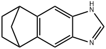 5,8-Methano-1H-naphth[2,3-d]imidazole,5,6,7,8-tetrahydro-(7CI,8CI) Struktur