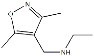 4-Isoxazolemethanamine,N-ethyl-3,5-dimethyl-(9CI) Struktur