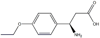 Benzenepropanoic acid, ba-amino-4-ethoxy-, (baR)- (9CI) Struktur