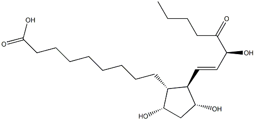 1,1-dihomo-8-ketoprostaglandin F1alpha Struktur