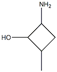 Cyclobutanol,2-amino-4-methyl-(9CI) Struktur