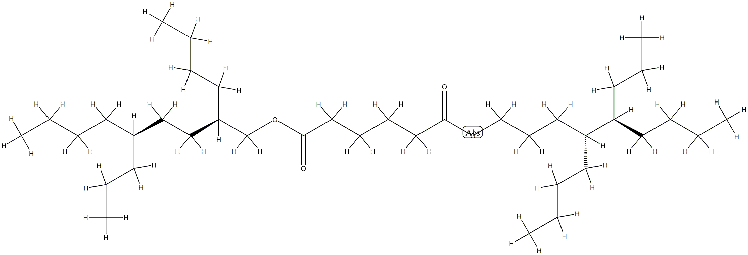 Hexanedioic acid,di-C16-28-branched alkyl esters Struktur