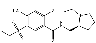 (S)-Amisulpride Struktur