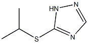 1H-1,2,4-Triazole,3-[(1-methylethyl)thio]-(9CI) Struktur