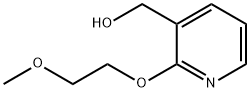 3-Pyridinemethanol,2-(2-methoxyethoxy)-(9CI) Struktur