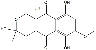 hydroxydihydrofusarubin Struktur