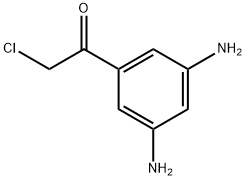 Acetophenone, 3,5-diamino-2-chloro- (5CI) Struktur