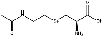 epsilon-N-acetylselenalysine Struktur