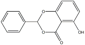 4H-1,3-Benzodioxin-4-one,5-hydroxy-2-phenyl-(9CI) Struktur