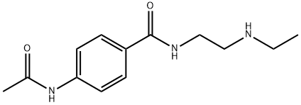 desethyl-N-acetylprocainamide Struktur