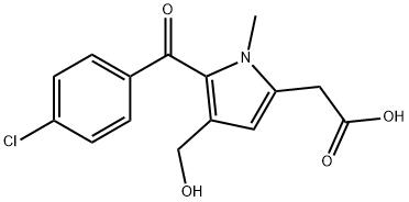 hydroxyzomepirac Struktur