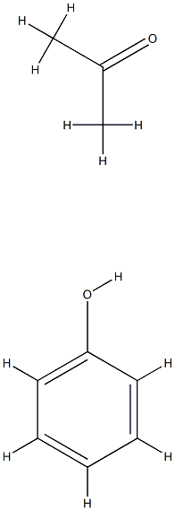 2-PROPANONE, REACTION PRODUCTS WITH PHENOL Struktur