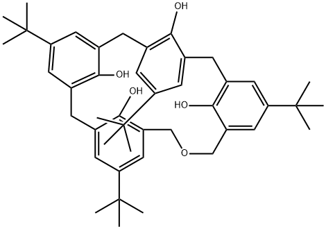 4-TERT-BUTYLDIHOMOOXACALIX[4!ARENE Struktur