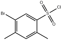 5-bromo-2,4-dimethylbenzenesulfonyl chloride(SALTDATA: FREE) Struktur