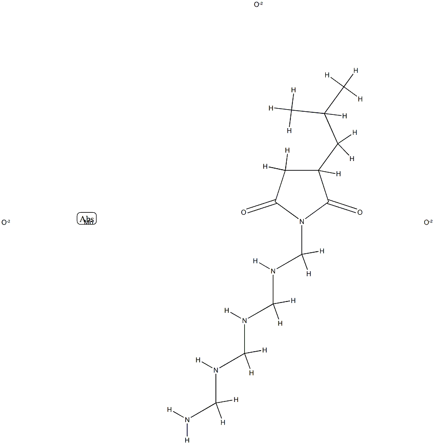 Tetraethylenepentamine polyisobutylene succinimide,molybdenum complex,sulfurized Struktur