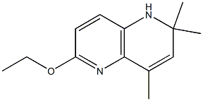 1,5-Naphthyridine,6-ethoxy-1,2-dihydro-2,2,4-trimethyl-(9CI) Struktur