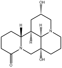 5α，9α－Dihydroxymatrine Struktur