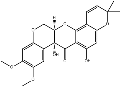 11-Hydroxytephrosin Struktur