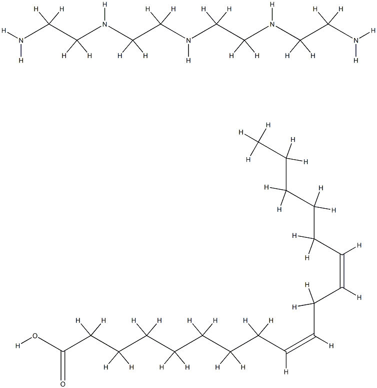 linoleic acid/ tetraethylenepentamine polyamides Struktur