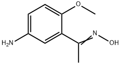 Acetophenone, 5-amino-2-methoxy-, oxime (5CI) Struktur