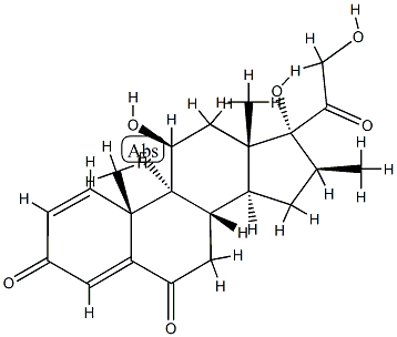 6-keto Dexamethasone Struktur