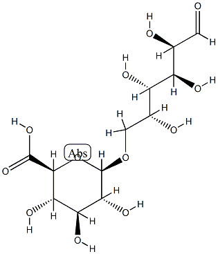 Aldobiouronic acid Struktur