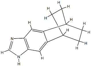 5,8-Ethano-1H-naphth[2,3-d]imidazole,5,6,7,8-tetrahydro-(7CI,8CI) Struktur