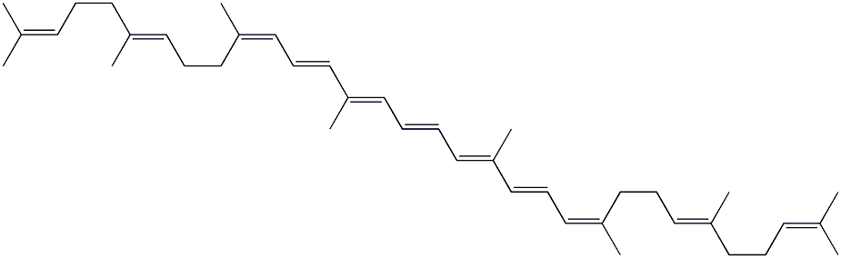 (9-cis,9'-cis)-7,7',8,8'-tetrahydro-y,y-Carotene Struktur