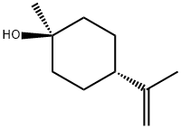 1β-Methyl-4α-(1-methylethenyl)cyclohexanol Struktur