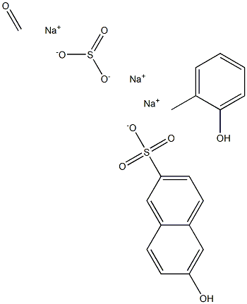 Kresol-Schaeffersalz-Formaldehydkondensationsprodukt, sulfiert Struktur