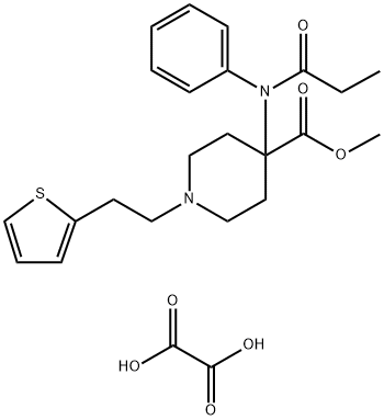 thiofentanil oxalate Struktur