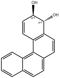 benzo(c)phenanthrene 3,4-dihydrodiol Struktur