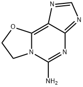 Oxazolo[2,3-i]purin-5-amine,  7,8-dihydro- Struktur