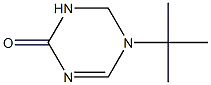 1,3,5-Triazin-2(1H)-one,5-(1,1-dimethylethyl)-5,6-dihydro-(9CI) Struktur