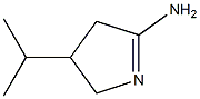 2H-Pyrrol-5-amine,3,4-dihydro-3-(1-methylethyl)-(9CI) Struktur