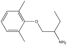 2-Butanamine,1-(2,6-dimethylphenoxy)-(9CI) Struktur