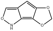 1H-[1,3]Dioxolo[4,5]cyclopent[1,2-c]isoxazole(9CI) Struktur