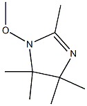 1H-Imidazole,4,5-dihydro-1-methoxy-2,4,4,5,5-pentamethyl-(9CI) Struktur