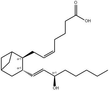 thromboxane A2, carbocyclic Struktur