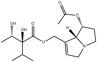 7-acetyllycopsamine Struktur