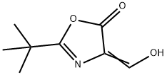 5(4H)-Oxazolone,2-(1,1-dimethylethyl)-4-(hydroxymethylene)-(9CI) Struktur