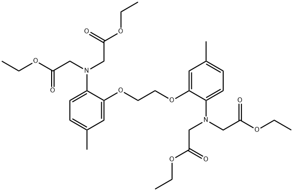 1,2-BIS(2-AMINO-5-METHYLPHENOXY)ETHANE-N ,N,N'N'-TE Struktur