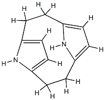 13,14-Diazatricyclo[8.2.1.14,7]tetradeca-4,6,10,12-tetraene Struktur